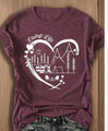 Camping heart