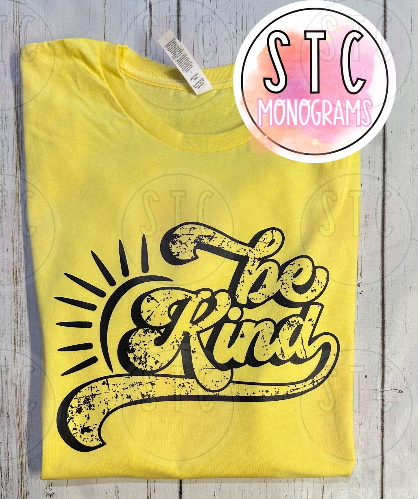 Be Kind Retro Distressed BLACK