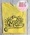 Be Kind Retro Distressed BLACK