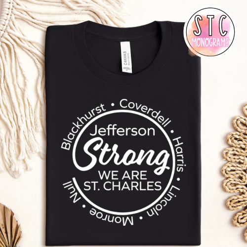 St. Charles Strong Tee- YOUTH