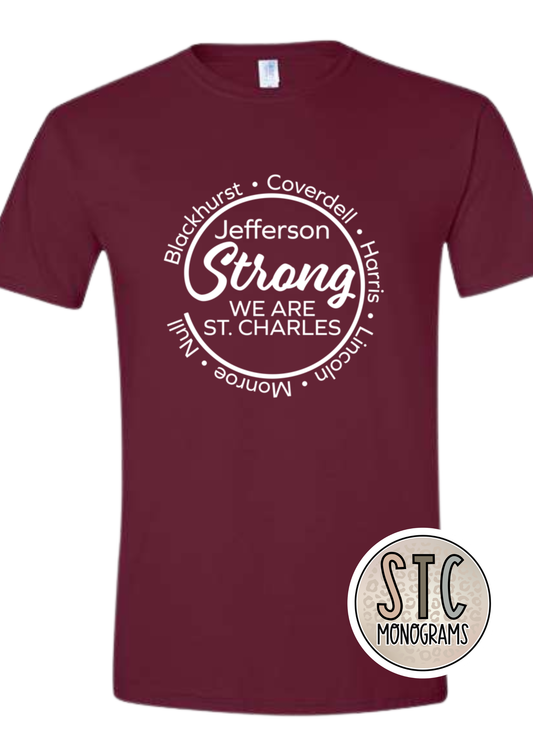 Jefferson 4th Grade Welcome Tee- Jefferson Strong