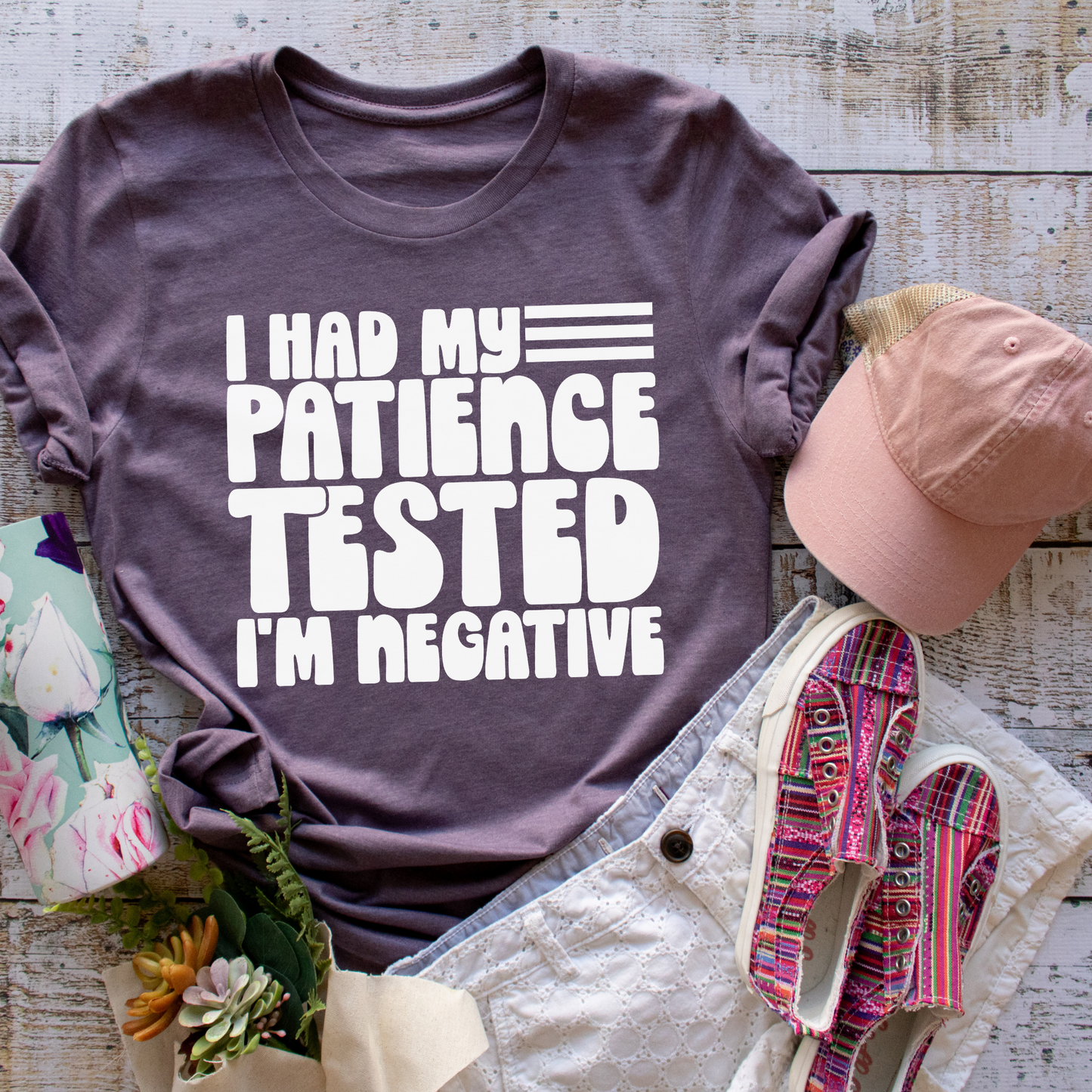 Patience Tested Negative (Long Sleeve)