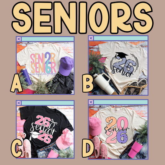 Senior 2026 Choices