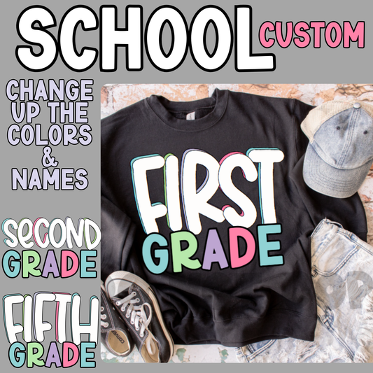 Rainbow Pastel Custom