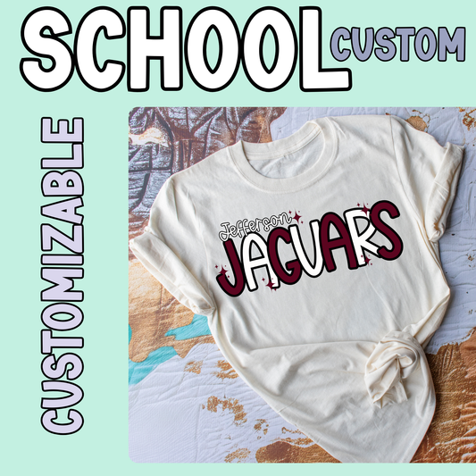 School Bubble Stars Custom
