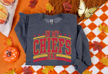 Load image into Gallery viewer, In My Chiefs Era Distressed Crewneck
