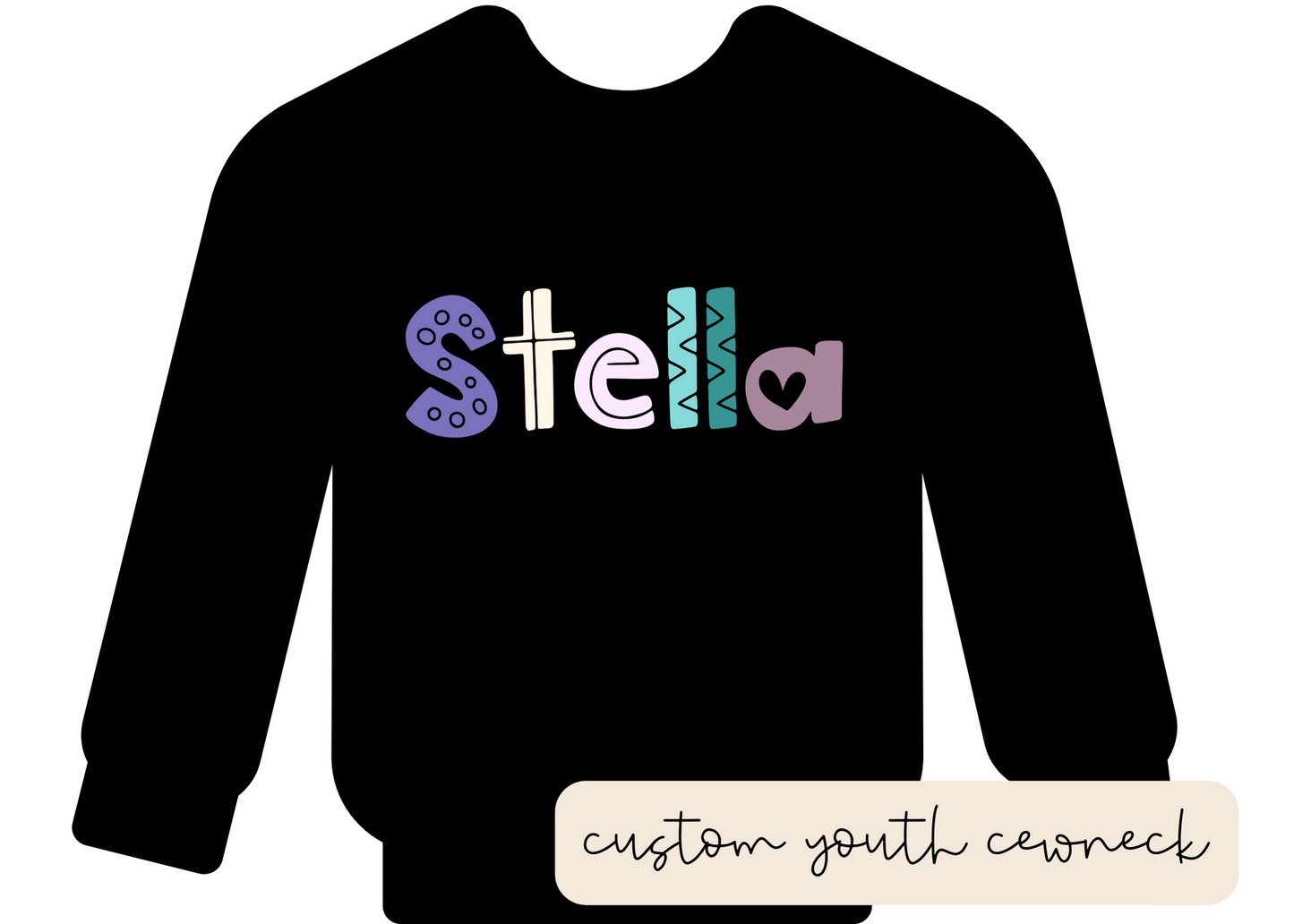 CUSTOM Name Toddler Sweatshirt