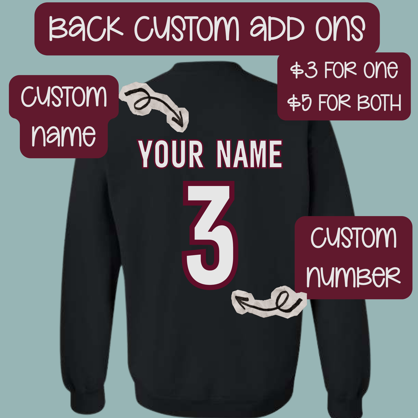 SCW Volleyball Long Sleeve Tee