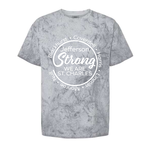 St. Charles Strong Tie Dye Tee- ADULT