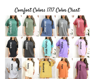 *C1717 Comfort Colors Adult Heavyweight T-Shirt VIEW ONLY