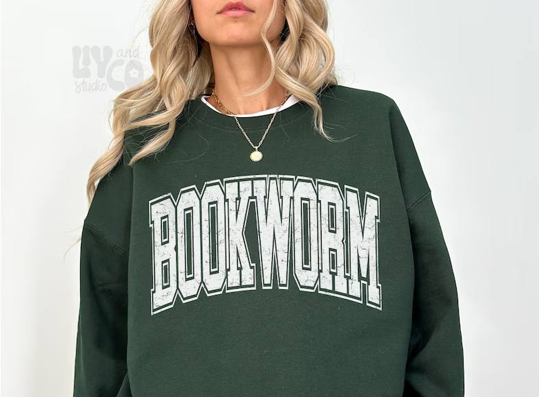 Bookworm Crewneck