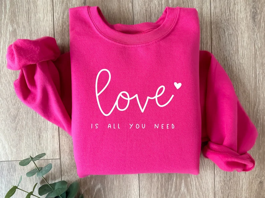 Love is All You Need- Gildan Unisex Softstyle Hoodie