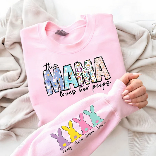 CUSTOM this Mama loves her peeps