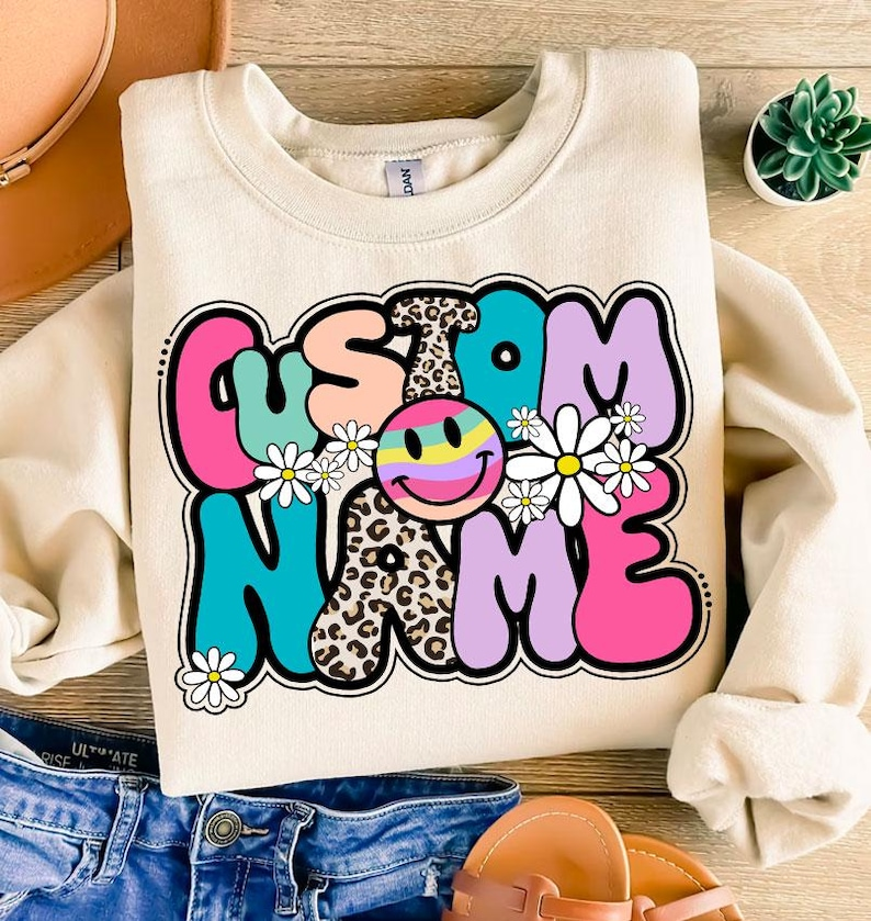 Custom Mascots Neon/Floral Bubble