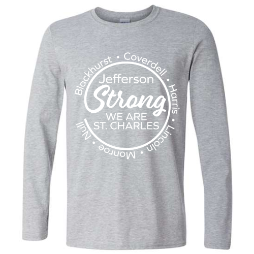 St. Charles Strong Long Sleeve Tee- ADULT