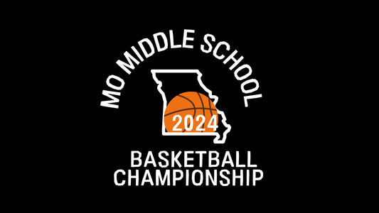MO Middle School BBall Champs 2024 Youth Tee