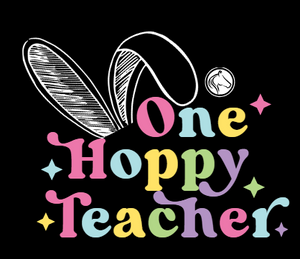 One Hoppy Teacher Tee Goddard ADULT
