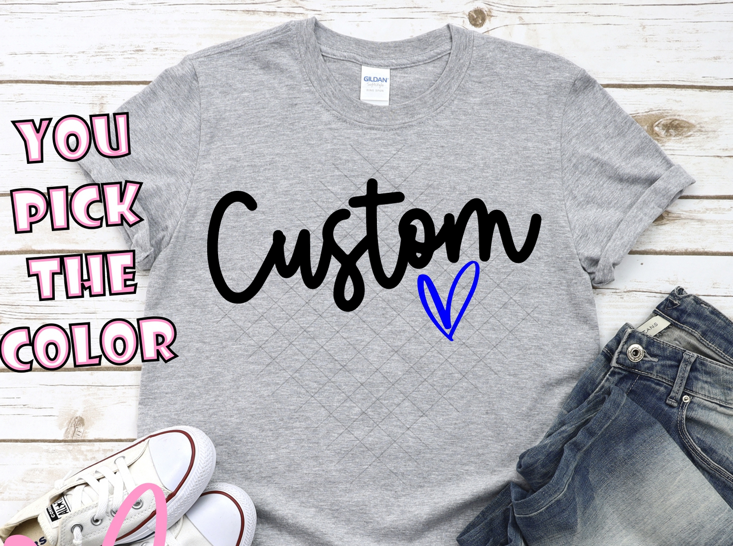 CUSTOM Mascot Choices Crewneck