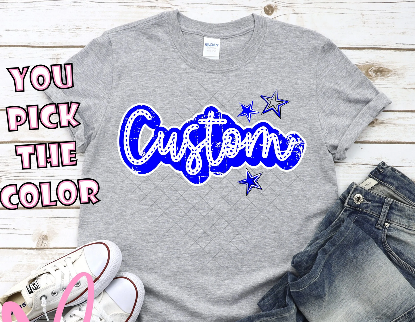 CUSTOM Mascot Choices Crewneck