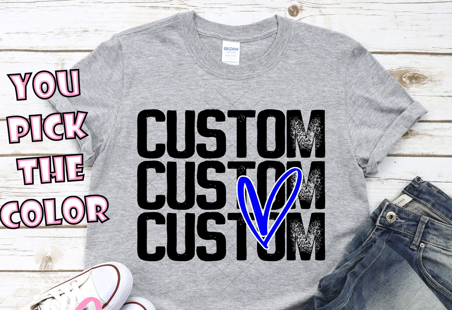 CUSTOM Mascot Choices Crewneck