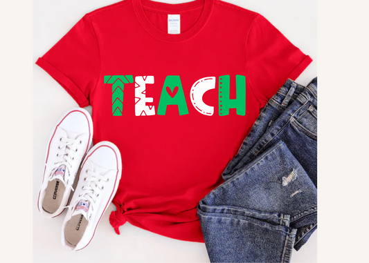 TEACH Christmas Tee