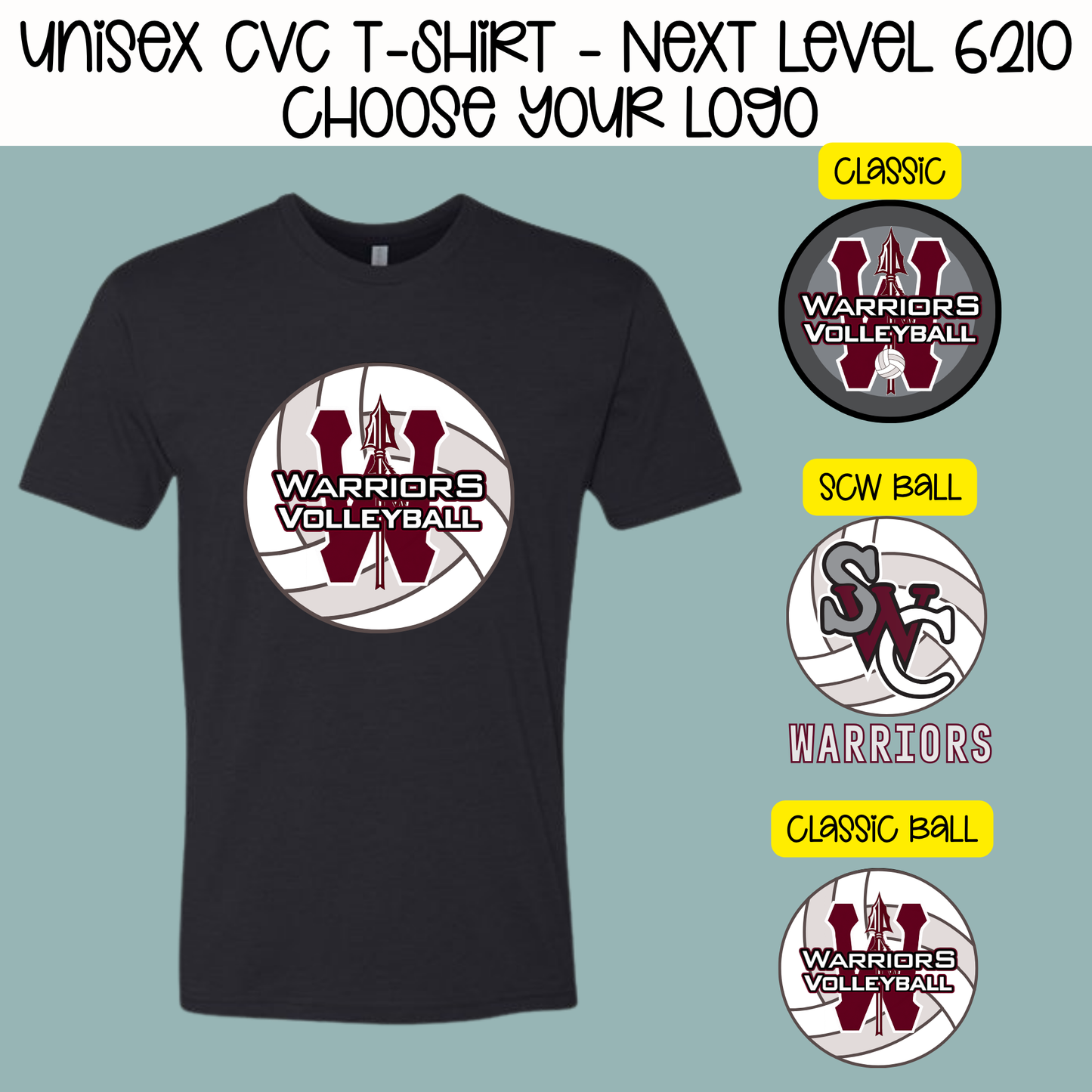 SCW Volleyball Tee