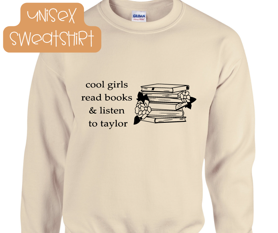 cool girls read & listen to taylor