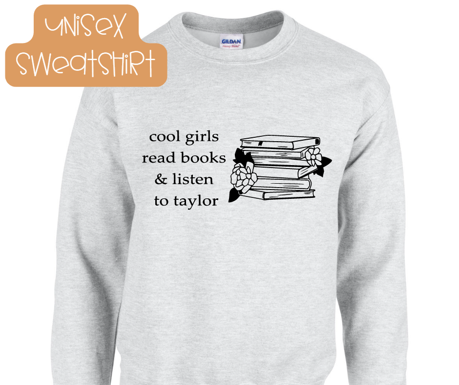cool girls read & listen to taylor