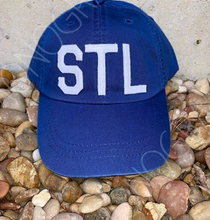 Load image into Gallery viewer, Mystery STL Airport Code Ballcap
