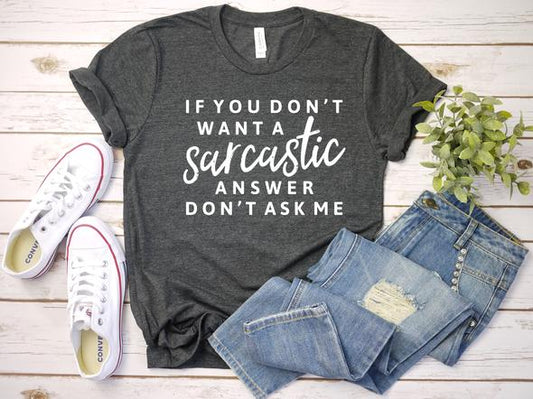 Sarcastic Answer