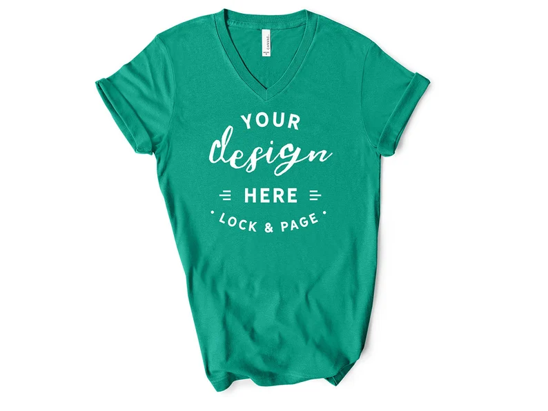 Care To Learn Unisex V Neck (Black Or Green)
