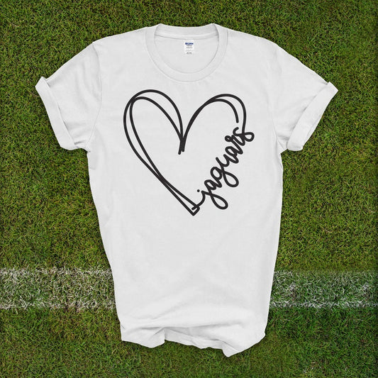 Jaguar Script Heart