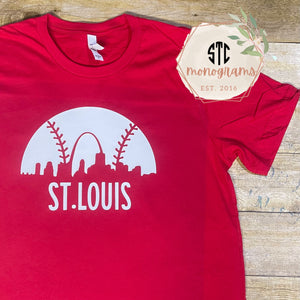 St. Louis Baseball Skyline