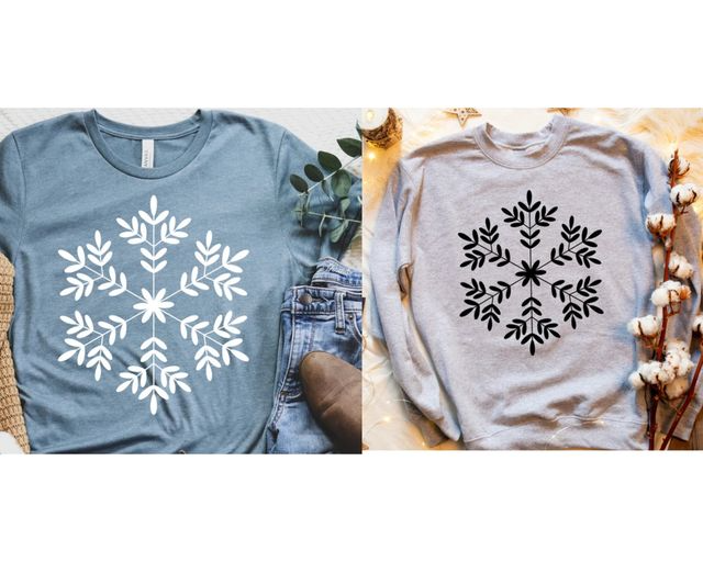 Snowflake Crewneck