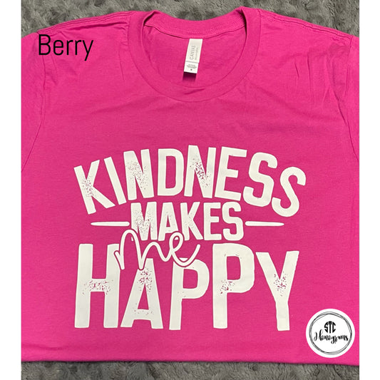Kindness makes me happy