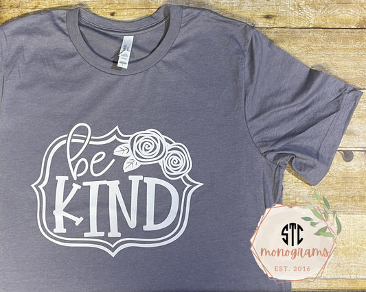 Be Kind Floral Frame