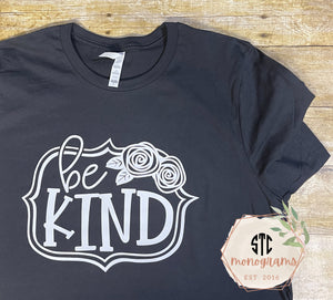 Be Kind Floral Frame