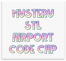 Load image into Gallery viewer, Mystery STL Airport Code Ballcap
