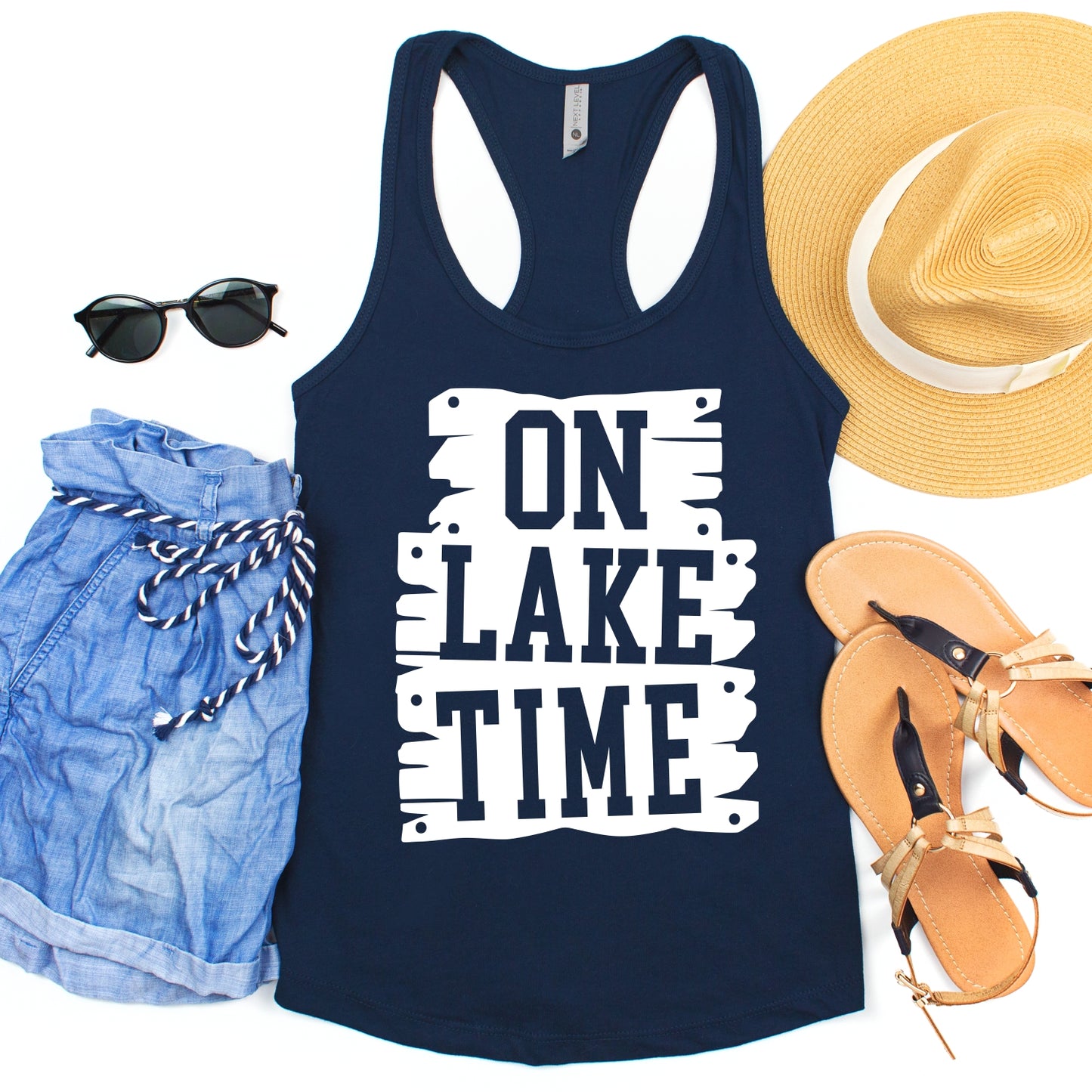 On Lake (or) River Time