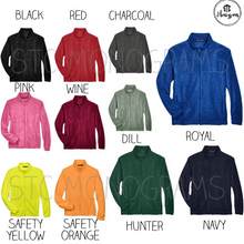 Load image into Gallery viewer, Monogrammed LADIES Fleece Jacket
