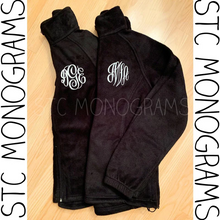 Load image into Gallery viewer, Monogrammed LADIES Fleece Jacket
