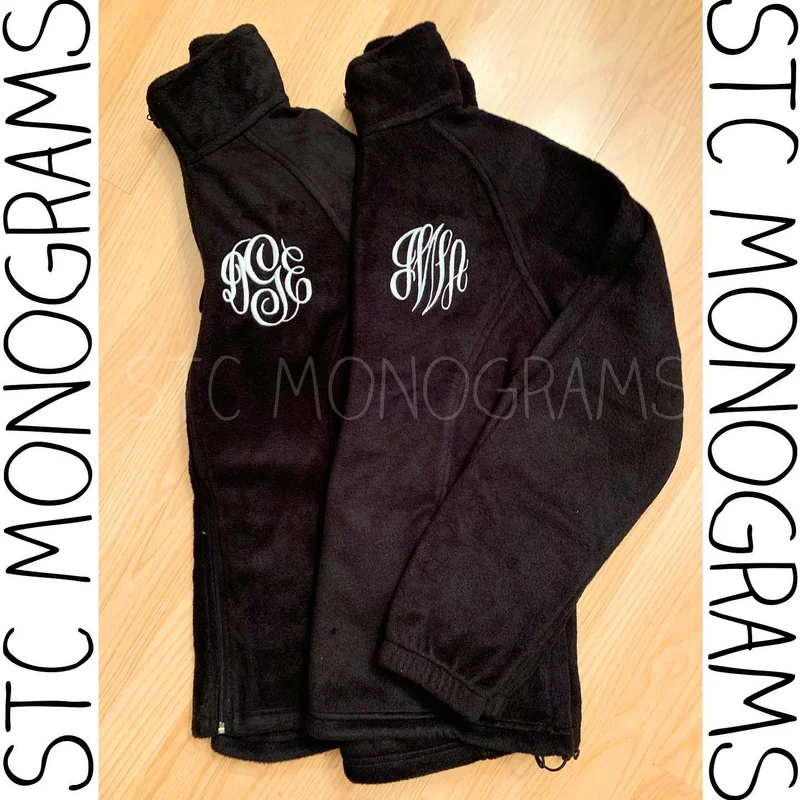 Monogrammed LADIES Fleece Jacket