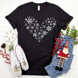 Snowflake Heart Sweatshirt