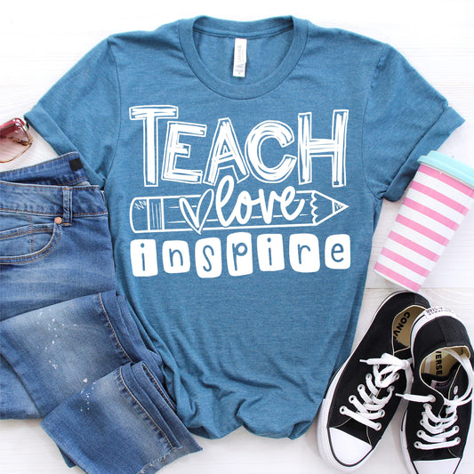 Teach Love Inspire Pencil